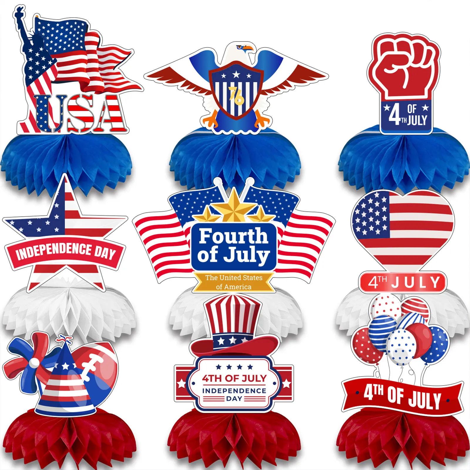 

Украшение вечеринки ко Дню независимости Довольно специальные интересные товары для вечеринок