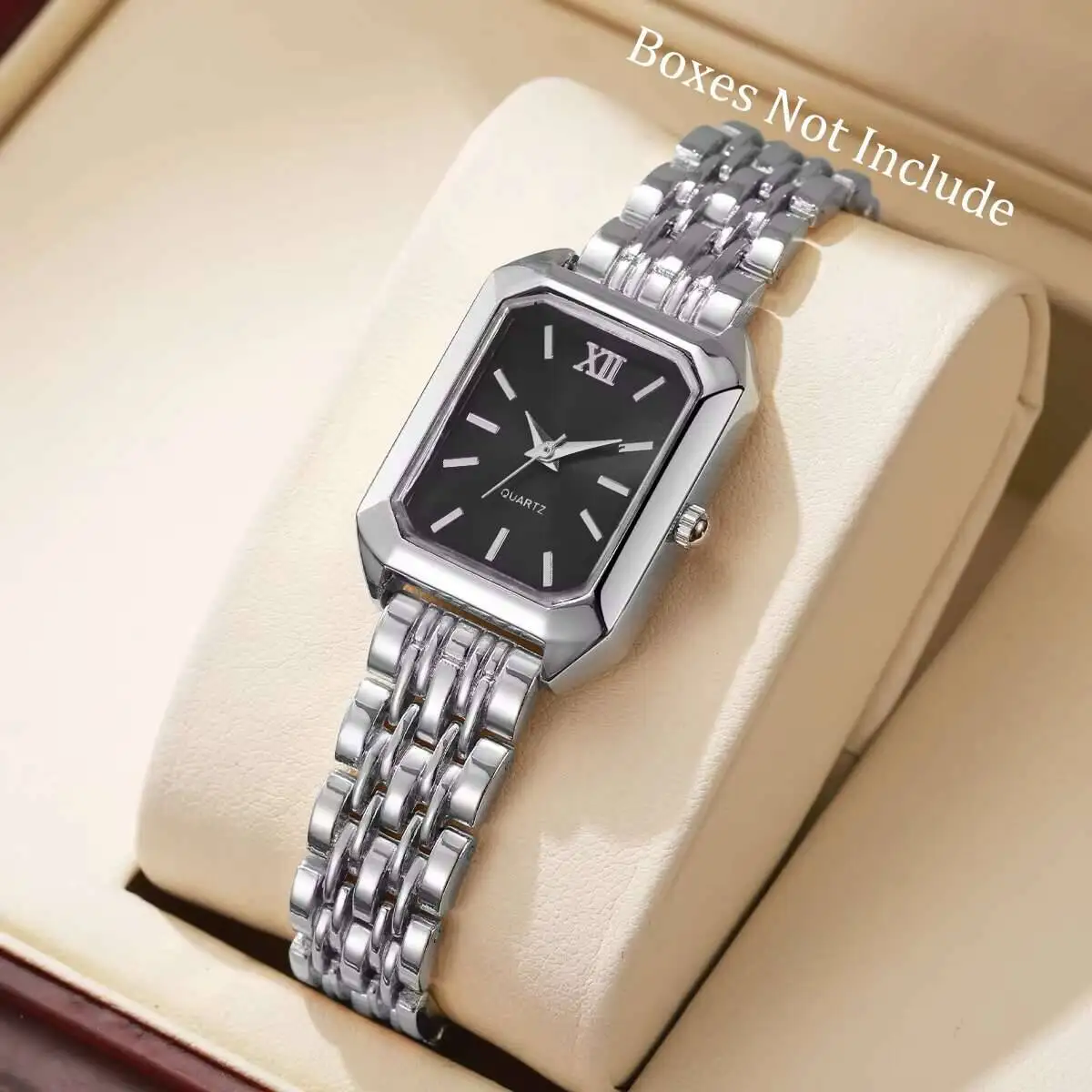 Mode Rechthoek Vrouwen Quartz Horloge Luxe Analoge Horloges 