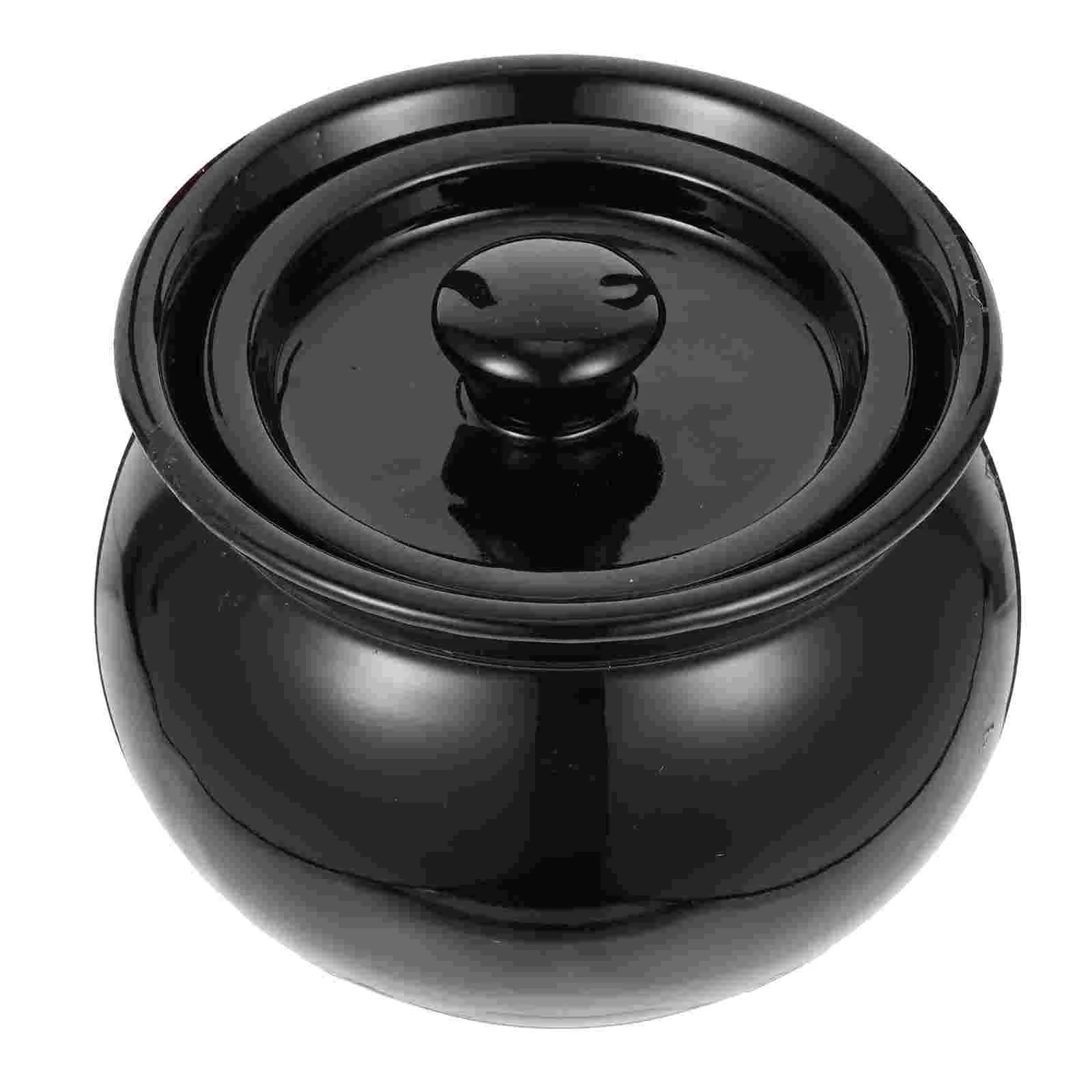 

Crock Stew Meal Prep Container Kitchen Ceramic Jar Pot Multi-function Soup Tableware Small Bowl