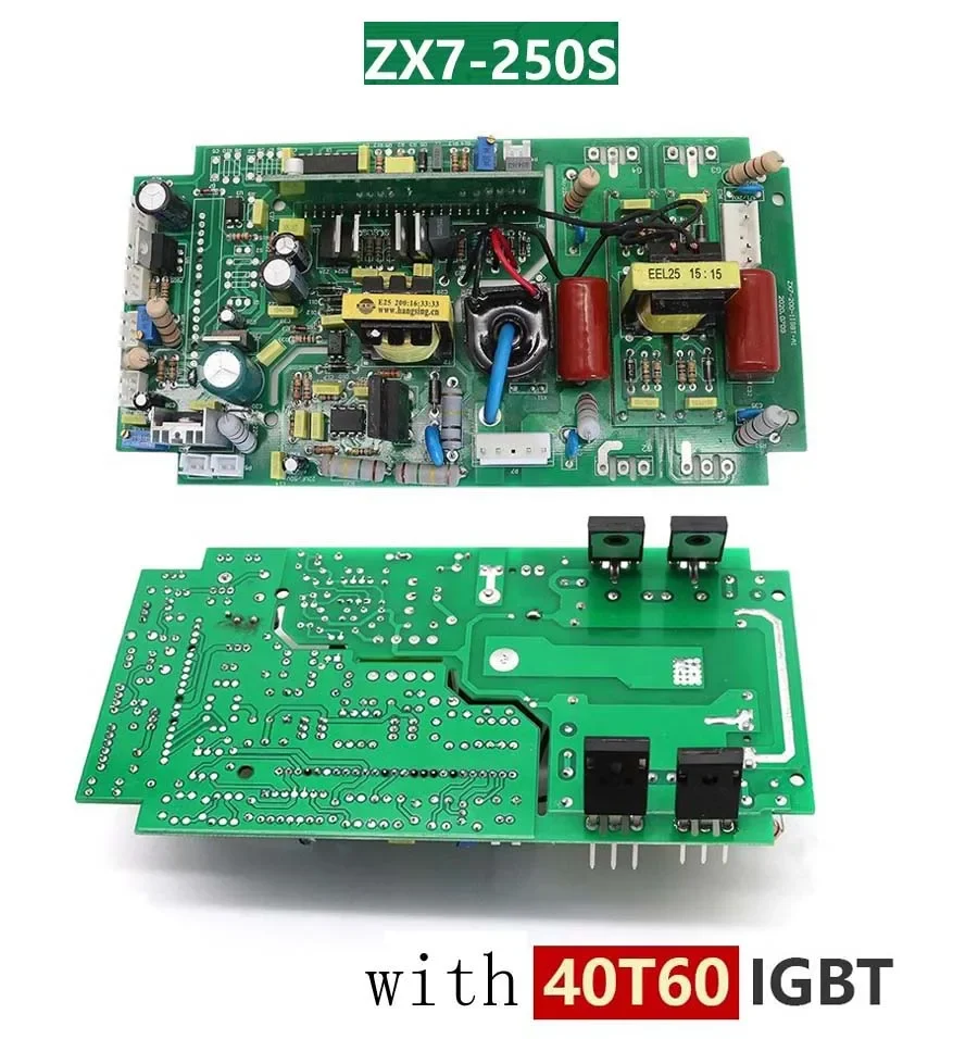 Imagem -03 - Máquina de Soldadura do Inversor Placa Principal Poder Duplo ou Único Placa Superior Tubo Único Igbt Inverter Control Board Zx7250s