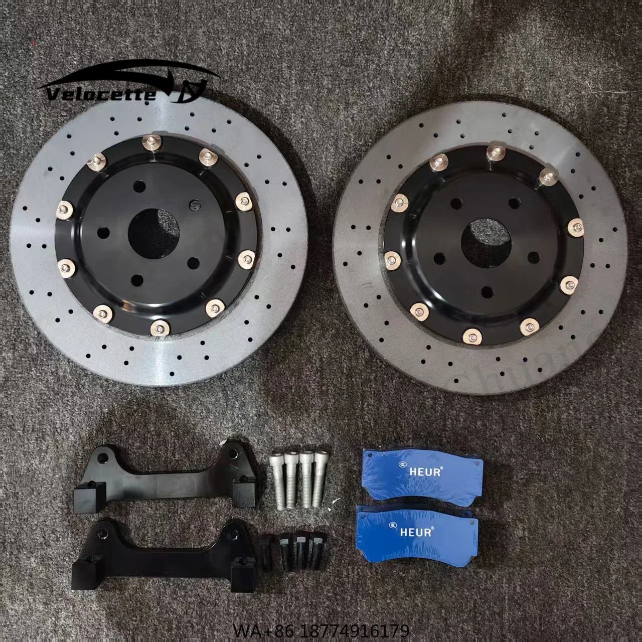 

Silicon Carbide Coated CCB Long Fiber Carbon Ceramic Rotor with Brake Pad Set for Wrx M4 G87 F90 Q5 Q7 Q8