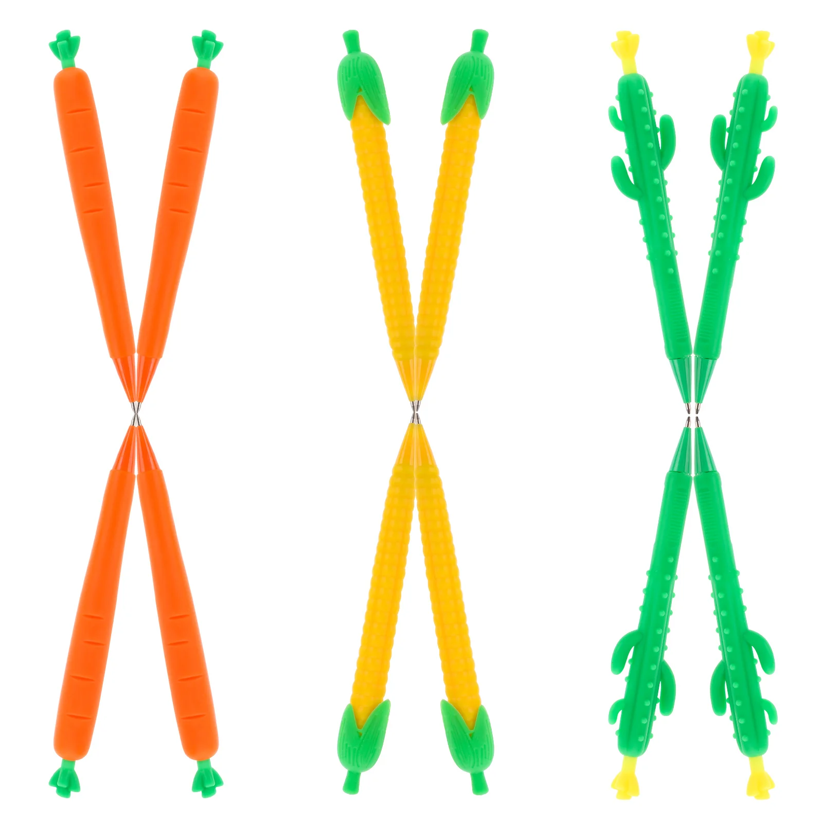 

12 Pcs Mechanical Pencil Household Lead Pencils Push Type Multi-function Cartoon for Kids