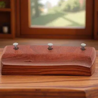 1Set Professional Wooden Cutter Handle Replacement for Kitchen Knife Tools Ergonomic Resistant Smooth Polished view 6