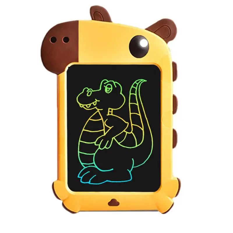 

LCD Writing Tablet Doodle Board Doodle Board Cute Animal Shape Writing Drawing Pad Erasable Educational Learning Travel Toys