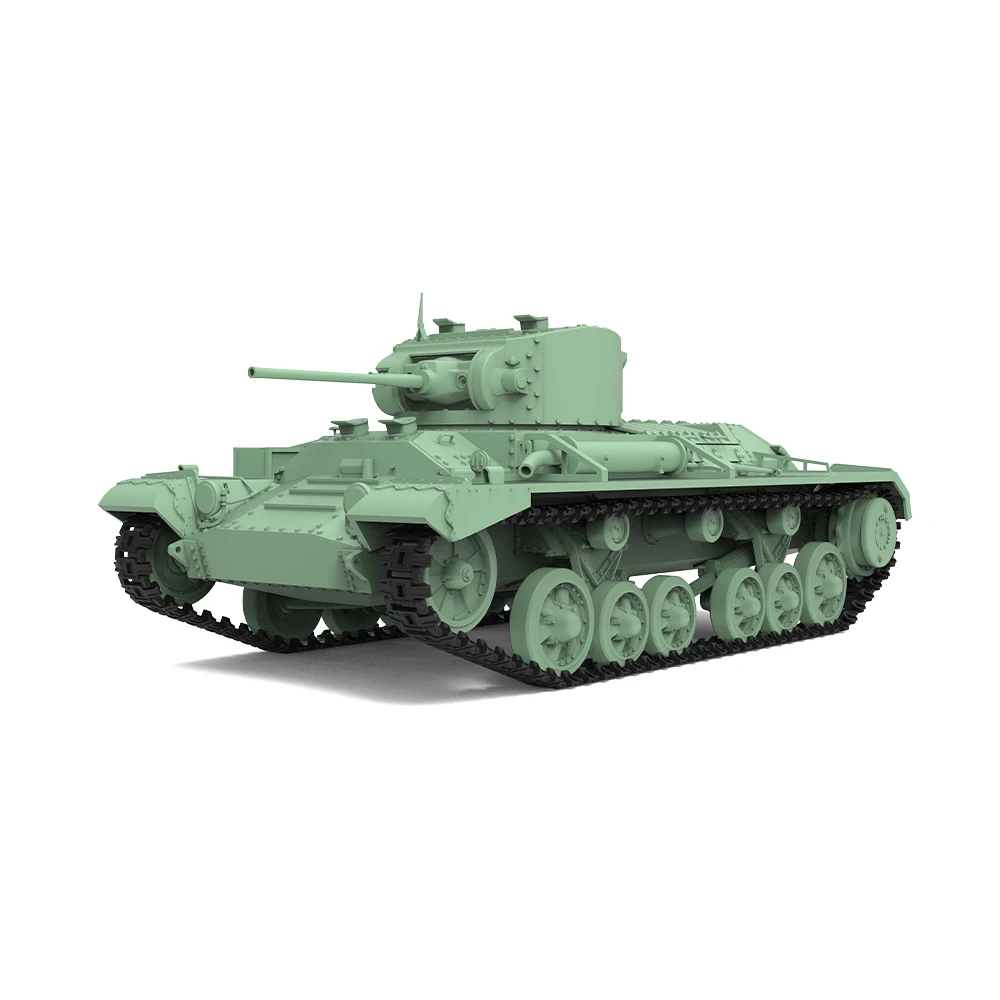 SSMODEL 556 V1.9 1/72 25mm Military Model Kit British Valentine.I Infantry Tank Mk.III WWII WAR GAMES