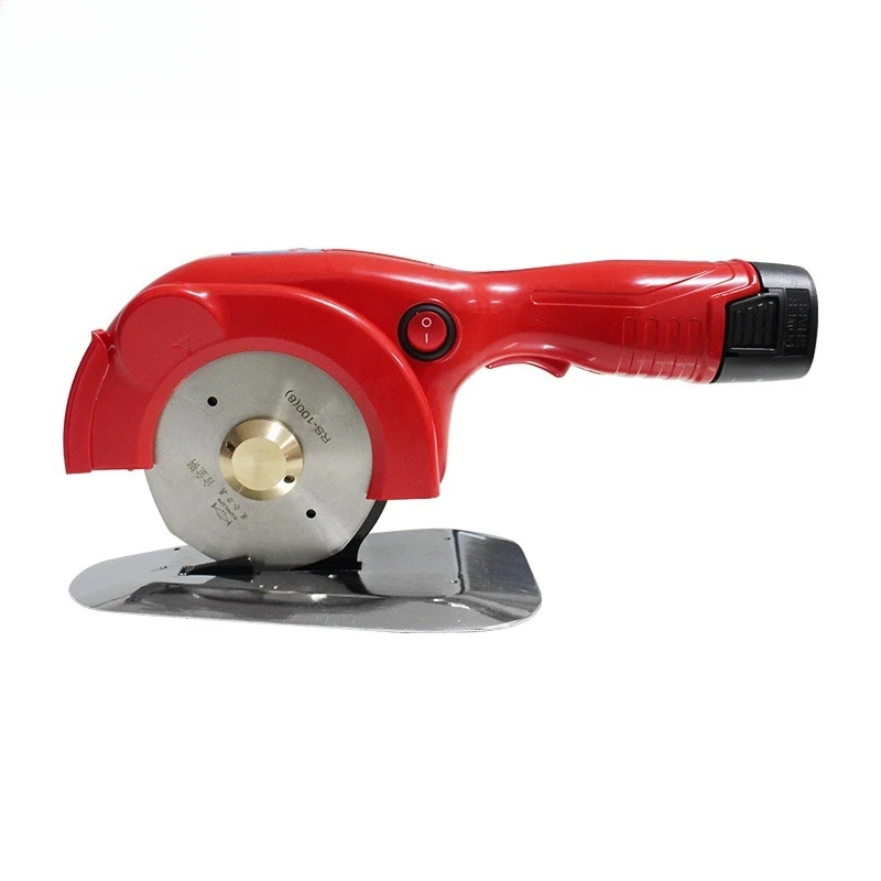 New design wireless brushless round knife cutting machine for garment factory spare parts support