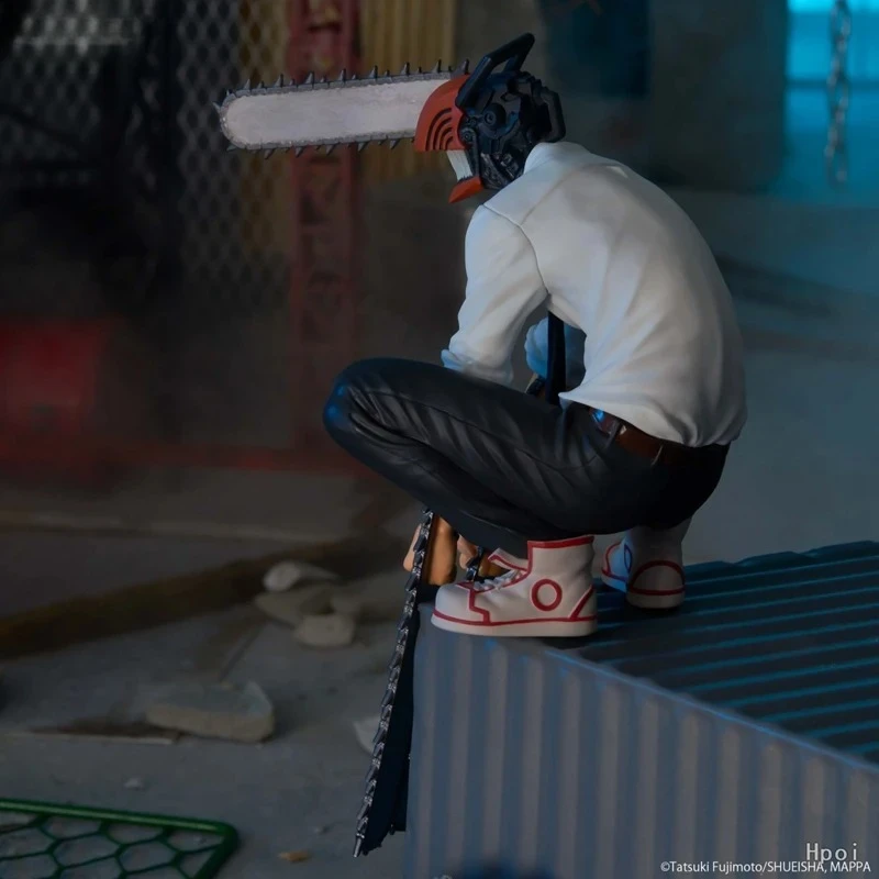 16 см Человек с бензопилой, аниме-фигурка Power/Denji, экшн-фигурка, ПВХ, бензопила, человек, лапша, пробка, фигурка, коллекция для взрослых, модель игрушки