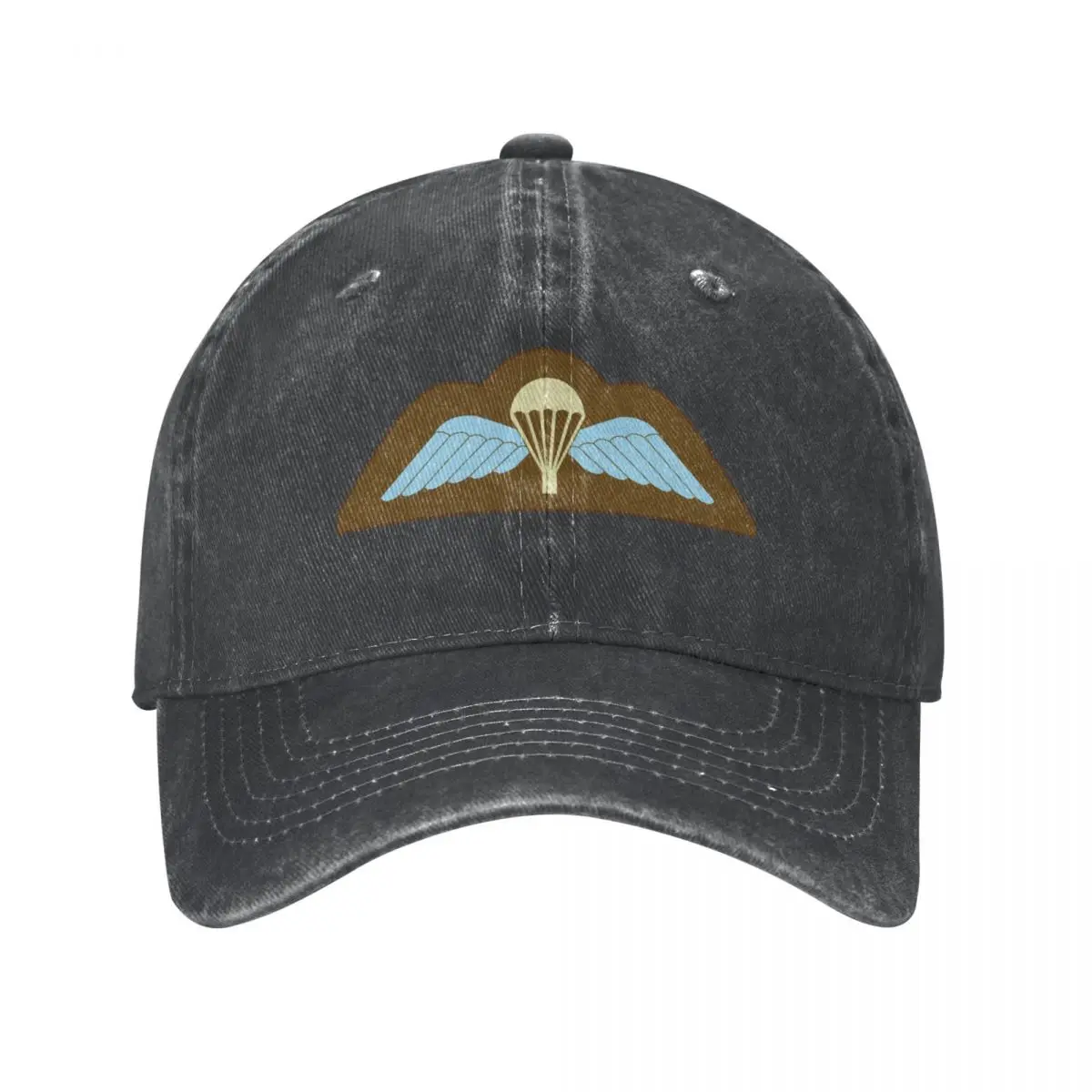 Parachutist Badge with Wings - Airborne Qualified (United Kingdom) Cowboy Hat Rugby Military Cap Man Men's Caps Women's