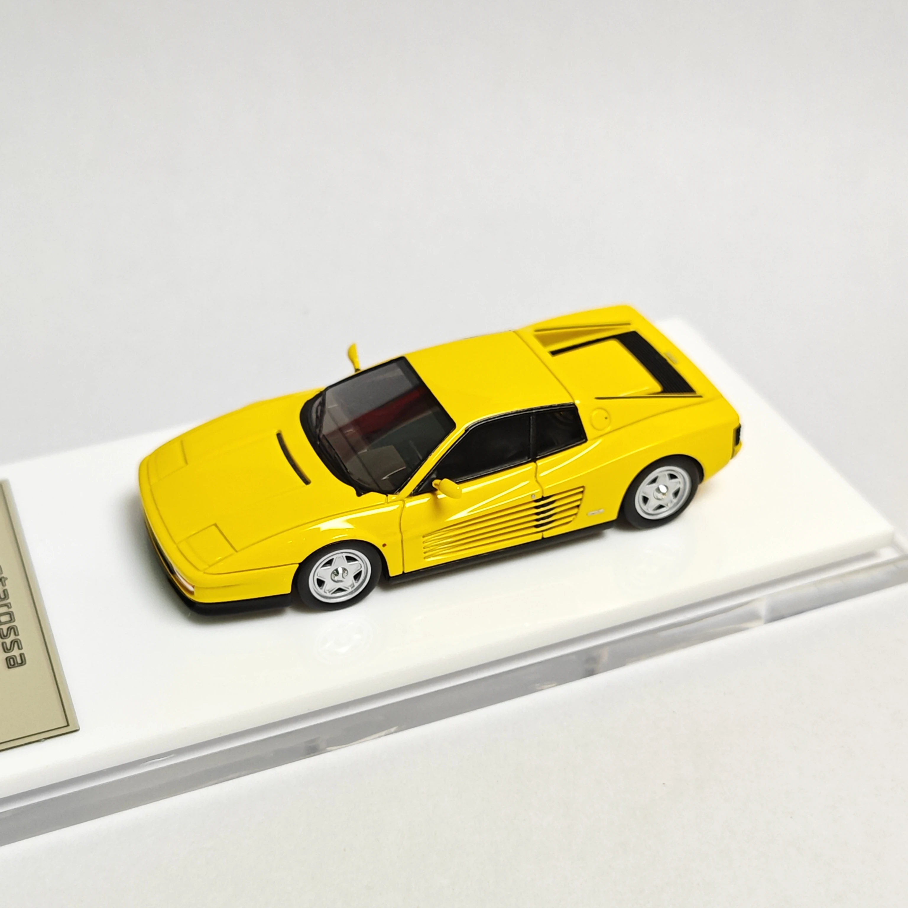 DMH 1:64512TR Tesla Tarossa Collezione di modelli di auto in resina rossa regalo