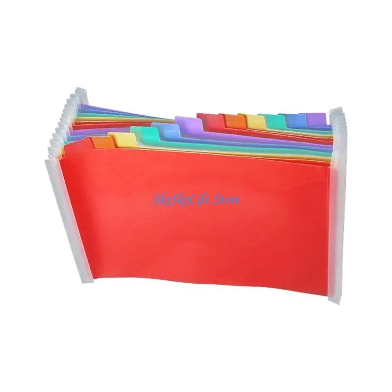 

E65E Portable Size Accordian File Bag Folder Large Capacity for Document Receipt