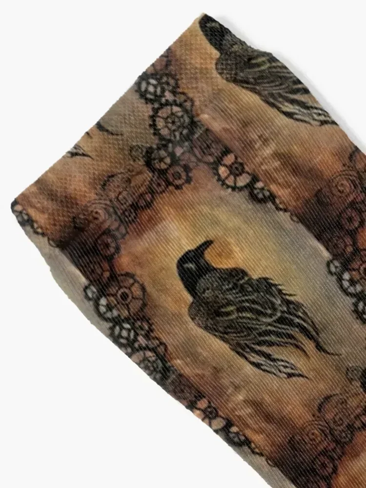 Clockwork Raven Socks japanese fashion heated Mens Socks Women's