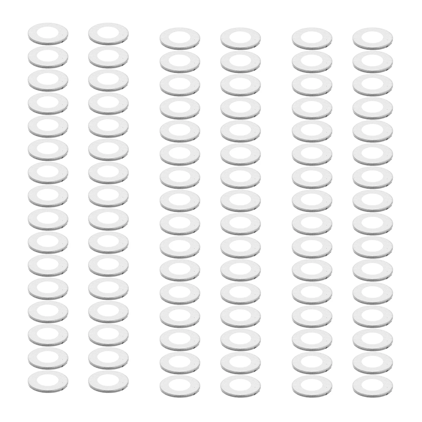 

200Pcs Eyeglass Washers Metal Flat Repair Kit for Rimless Glasses Frame Accessories Optical Spacers Hinge Tighteners Replacement