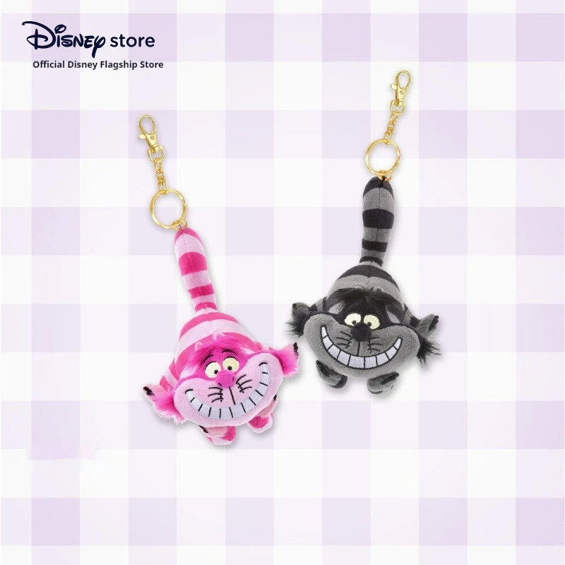 Genuine 2024 New Disney Wonderful Cat Series Pendant Doll Keychain Cute Doll Bag Pendant Gift For Friends And Girls