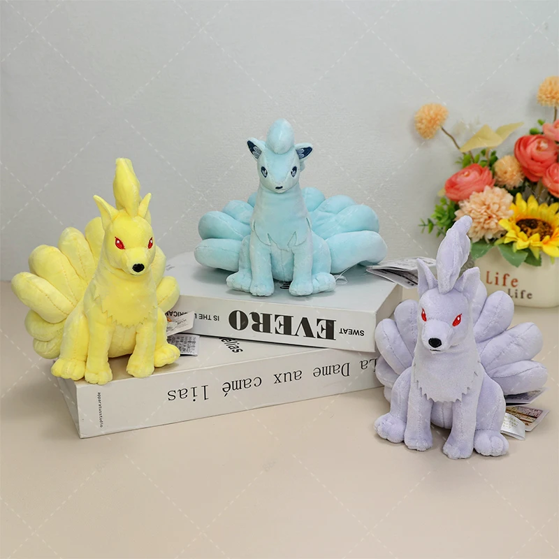 Pokemon Plush Ninetales Garchomp Zapdos Aerodac Greninja Mimikyu Horsea Shiny Charizard Gyarados Stuffed Collection Peluche Doll