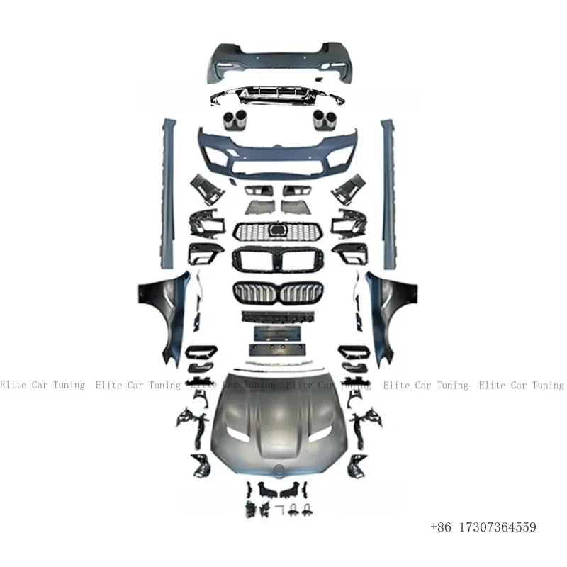 

Best Quality F10 Upgrade to G30 LCI 2022 M5 Bodykit for F10 Accessories Bodykit 5 Series F10 F18 Bodykit Change to M5