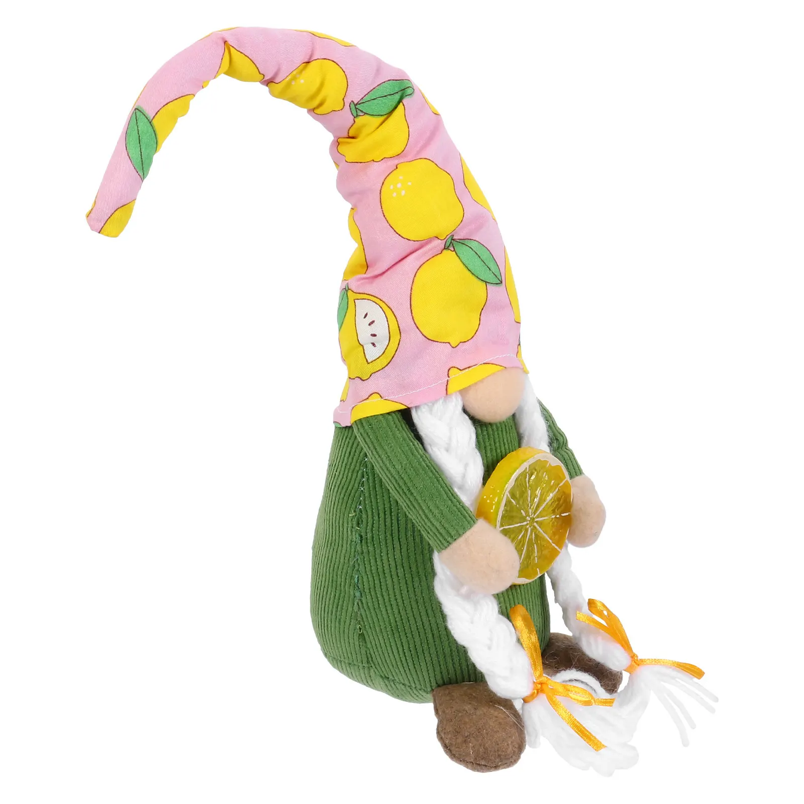 

1Pcs Lemon Gnome Decoration Swedish Gnome Ornament Summer Party Garden Festival Home Luck Happiness Warmth Summer Party Decor