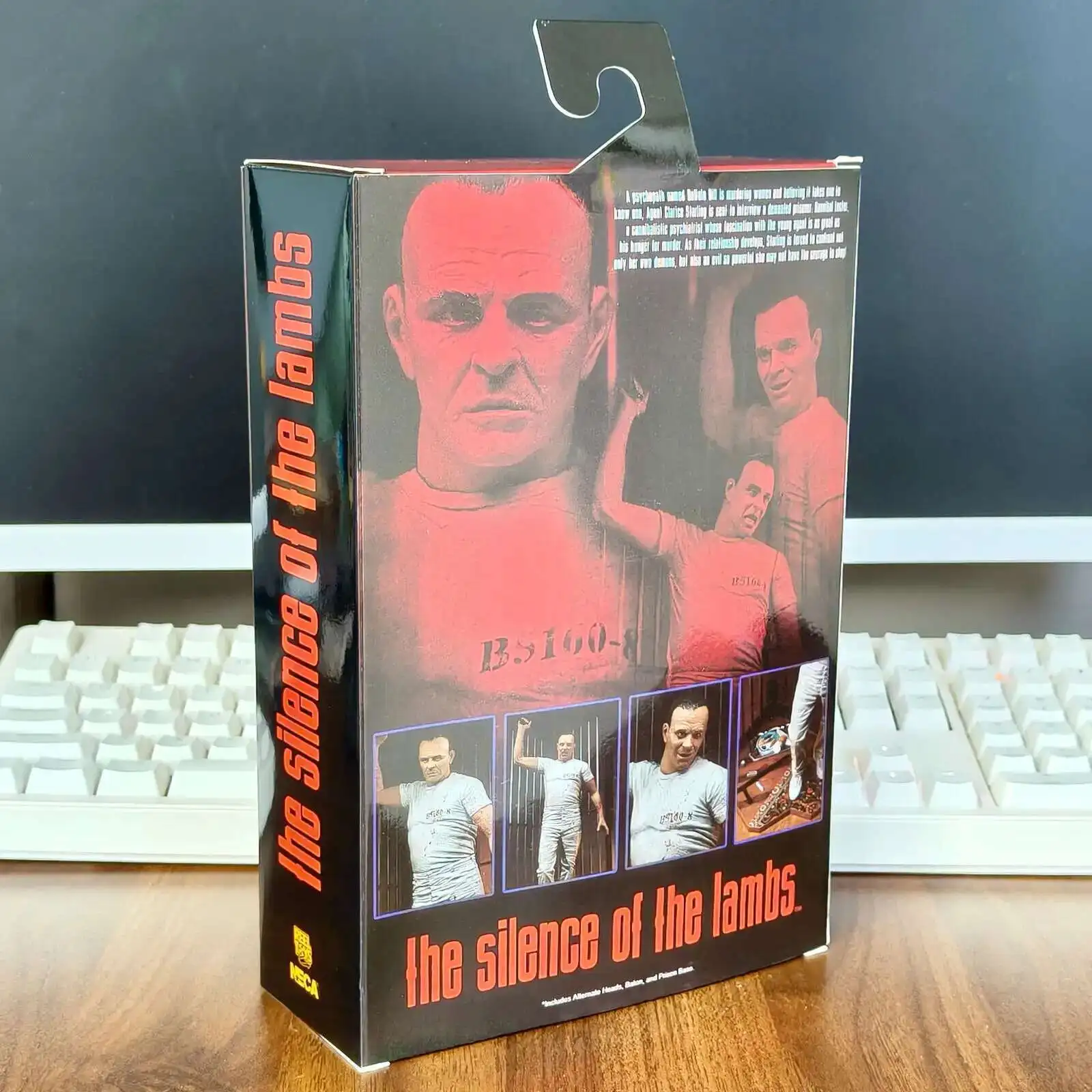 NECA جديد صمت الحملان هانيبال ليكتر جايل كسر عمل نموذج لجسم لعبة لطيف دمية مشتركة المنقولة هدية الكريسماس