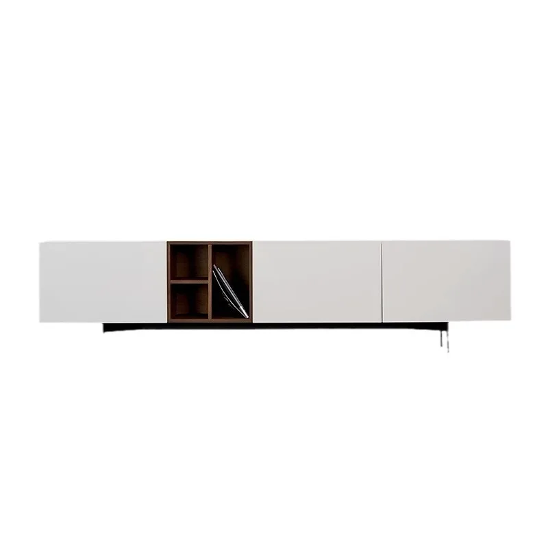 Light luxury TV cabinet, Nordic modern minimalist, high-end floor cabinet