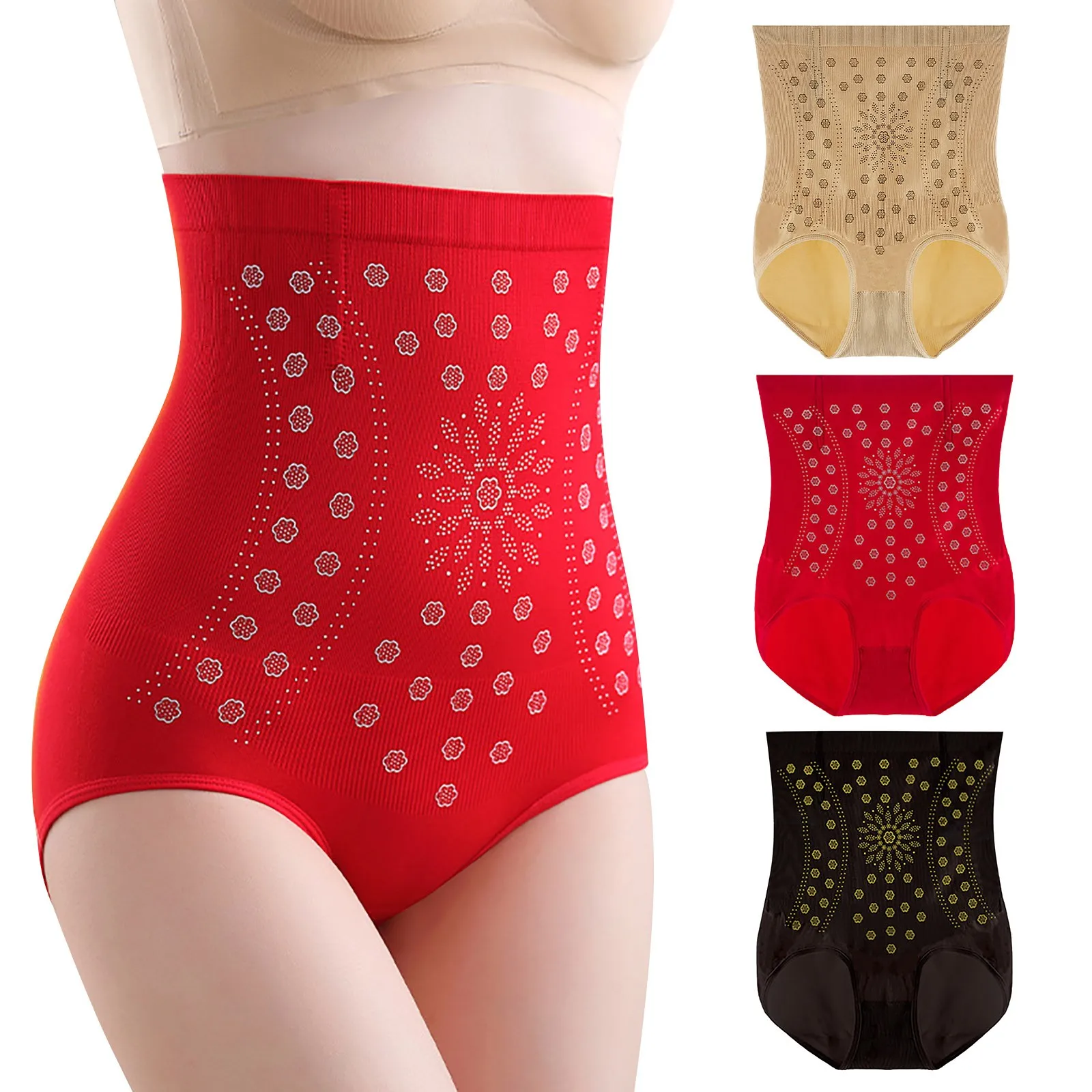 Far Infrared Negative Oxygen Bodysuit Honeycomb S Waist Trainer Fetus Top Corset Bodysuit Bunny Waste Training Corset for Women