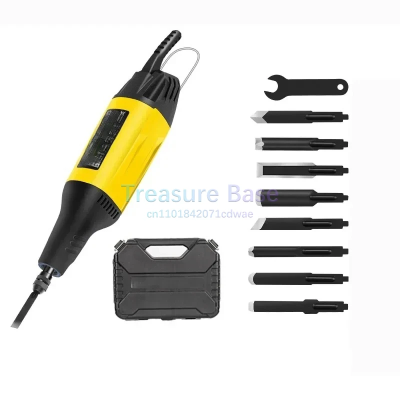 

Woodworking Engraving Machine Electric Chisel Carpentry Root Carving Knife Tool Wood Carving Cutter With Box