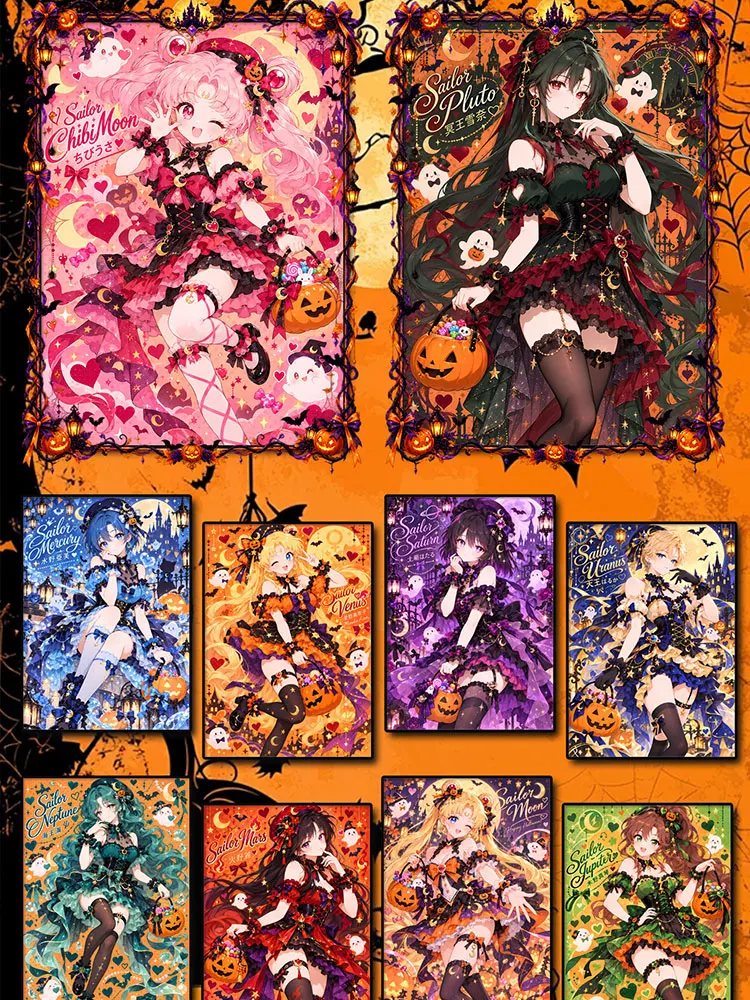 Wholesale 2026 Newest ShiJie TiaoZhuan Studio Pumpkin Night Witch's Journey A5 Boards Waifu Rem Hobby Trendy Toys Birthday Gifts