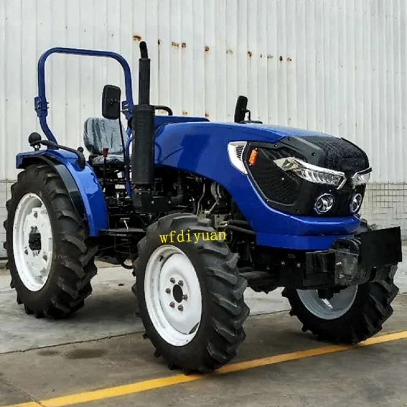 Pas cher: 4x4 70hp parasol agricole tracteurs agricoles ferme agricole tracteur à moteur diesel