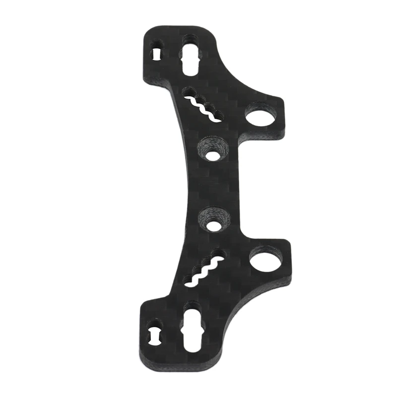 Torre d'urto in fibra di carbonio per Tamiya TT02 TT-02 TT02D TT02R TT02T 1/10 RC parti di aggiornamento per auto fuoristrada