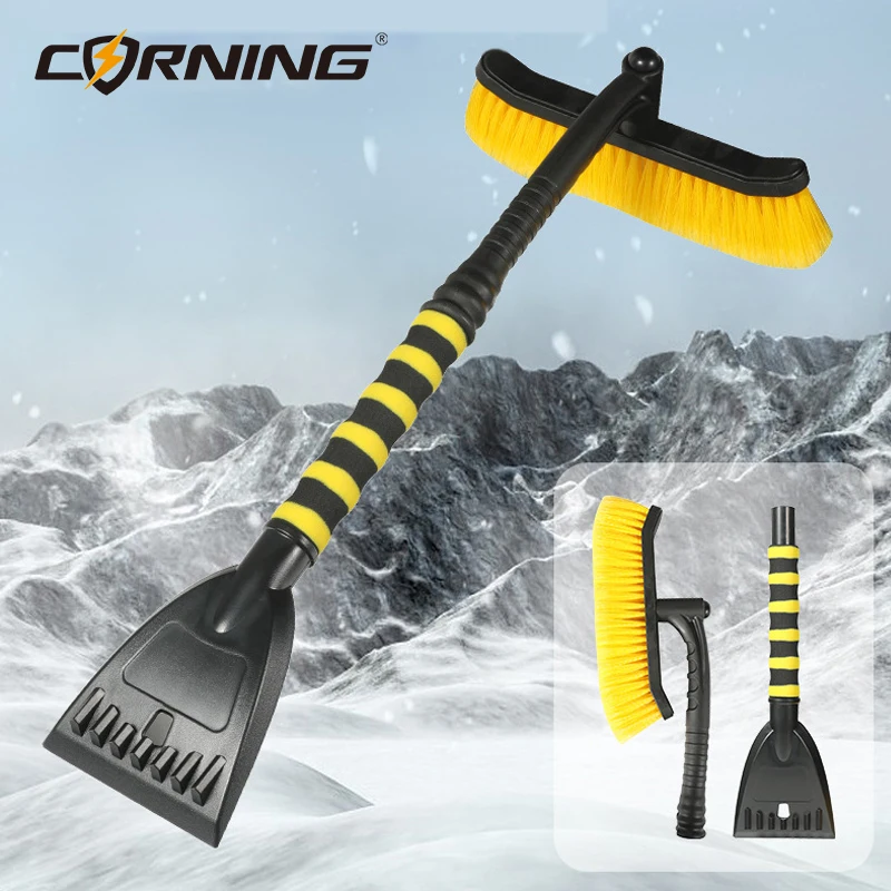 

Car Snow Brush Windshield Scraper Cleaning Brushes Ice Removal Defrost Winter Shovel Remover Cleaner Window Squeegee Wash Tools