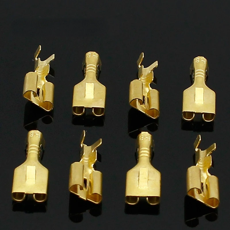 6.3mm 6.3 Crimp Terminal Female Spade Connector