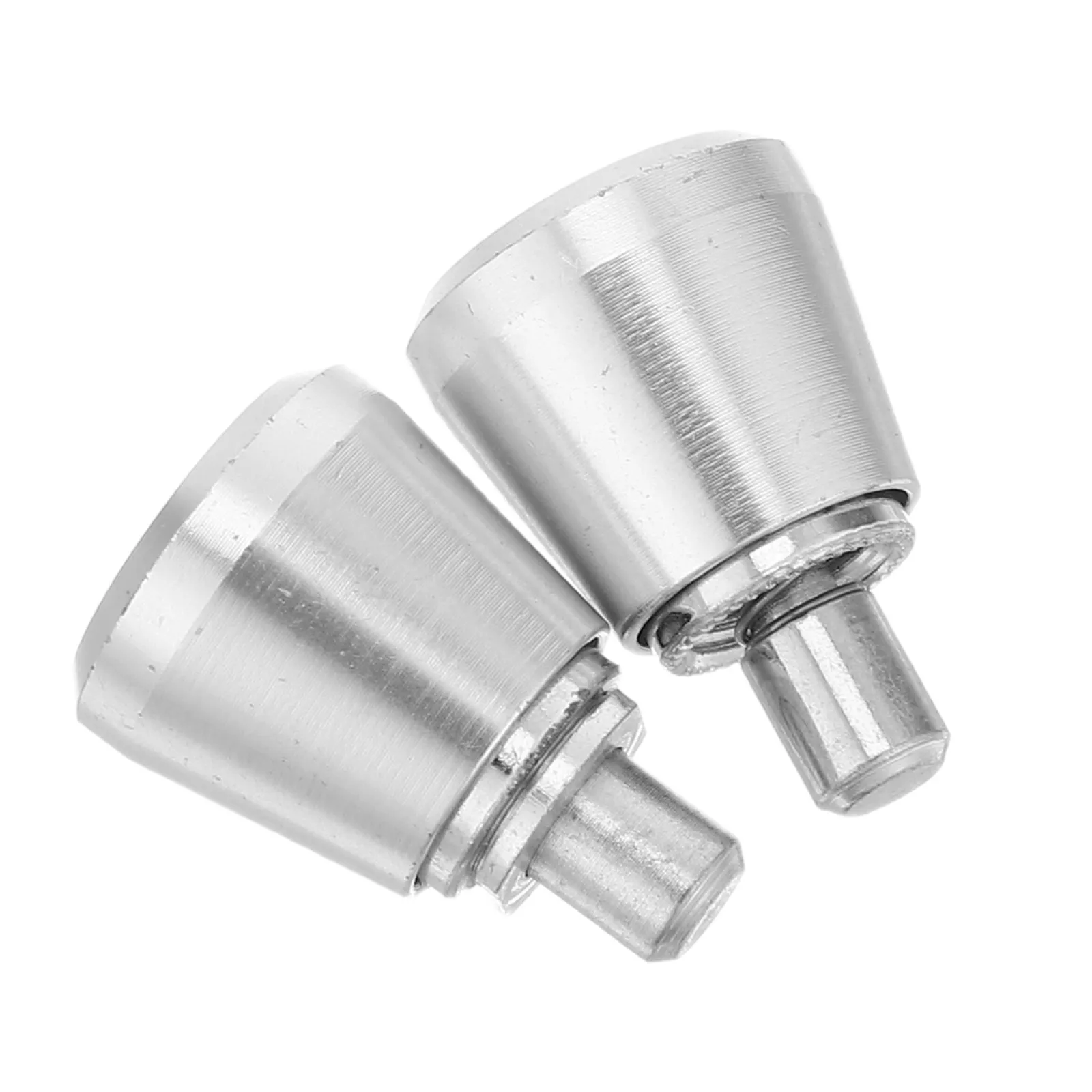 Spring Loaded Plunger Knob 2 Pack Heavy Duty Steel Indexing Pin Reset Type for Machine Tools