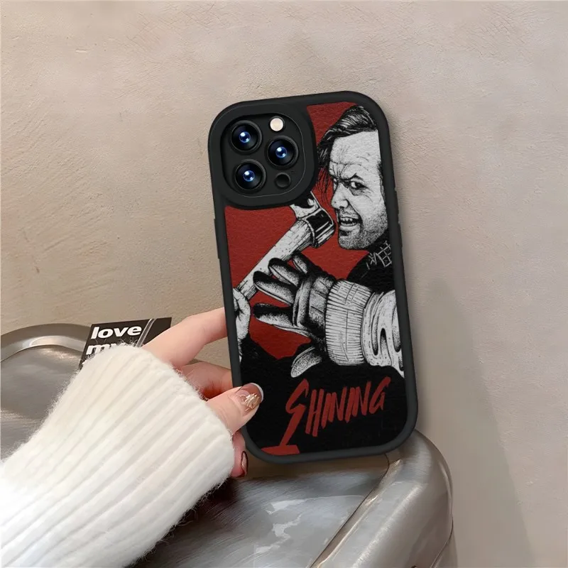 The Shining Stanley Kubrick Movie Phone Case Black For IPhone 11 14 13 12 Pro Max Mini Xs X Xr 7 8 Plus SE2020 Leather Coque