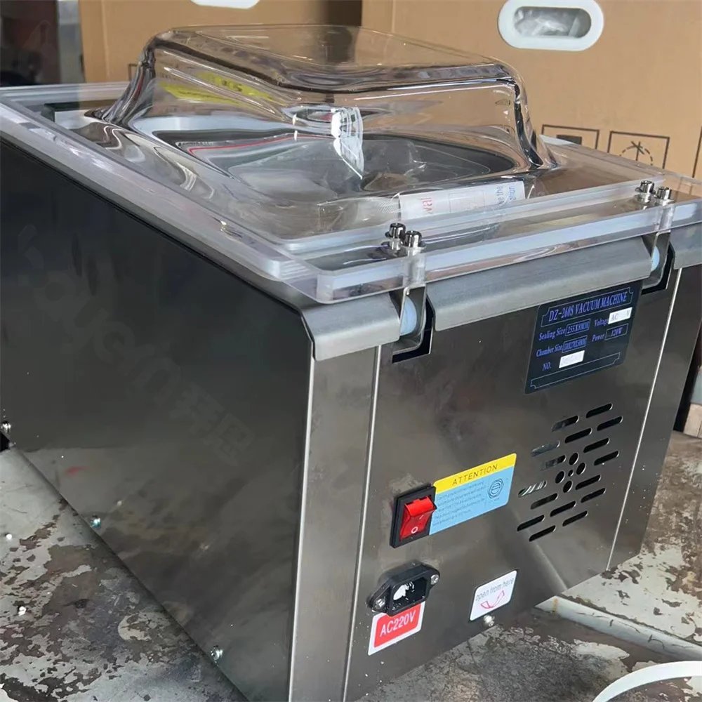Commercial Single Chamber Vacuum Sealer Packing Machine Vegetable Vacuum Packaging Machine Food Vacuum Sealing Packing Machine