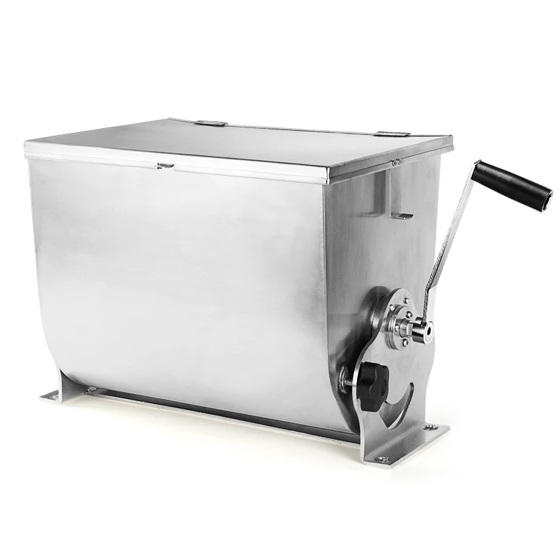 16L Manuelle Fleisch Gemüse Füllung Mischen Rühren Maschine Kommerziellen Trocken Pulver Mischer Lebensmittel Gefüllte Maschinen