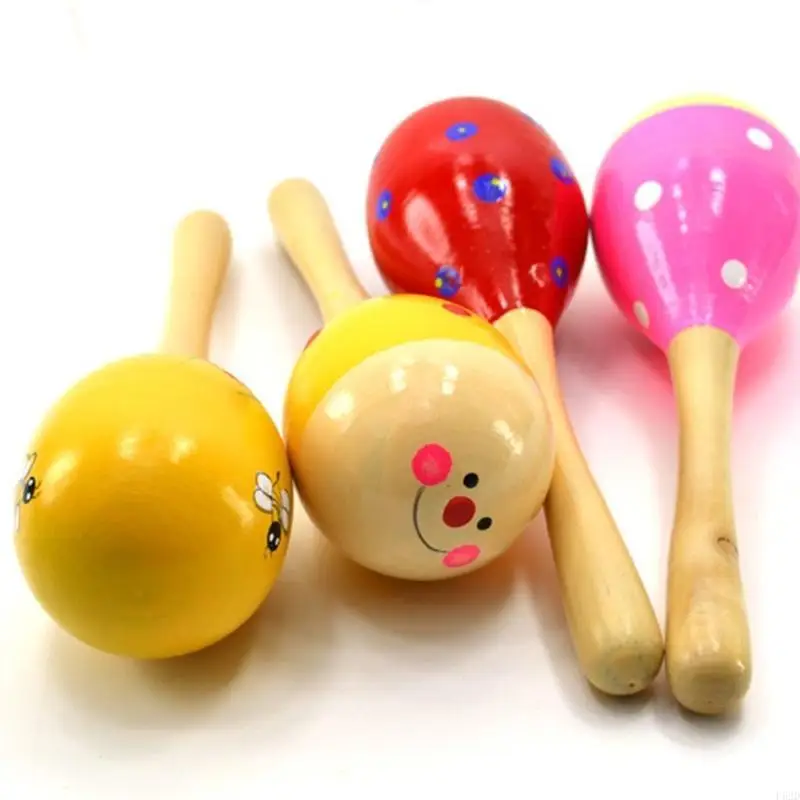 F62d 5pcs Sand Hammer Rattle Shaker Kids Musical Instruments Baby Sound Music Toy