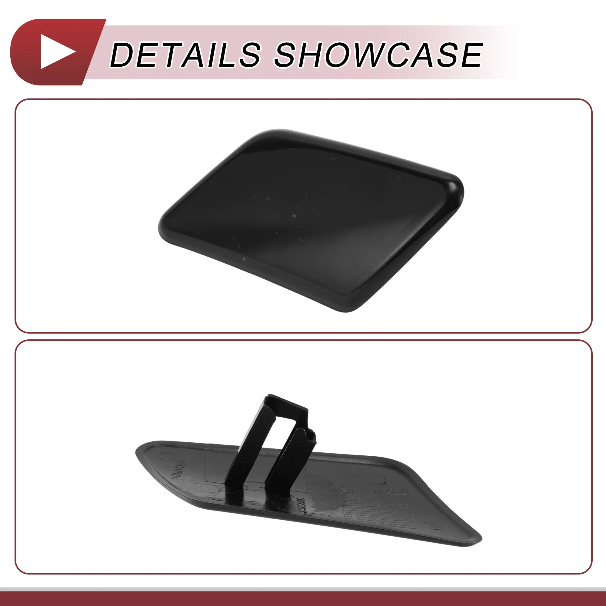 UXCELL غطاء فوهة المصد الأمامي الأيسر رقم 30655933 لفولفو C30 08-10