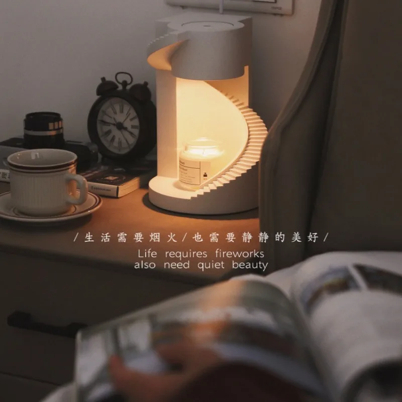 Wax Warmer Lamp for Home, Fragrance Melting Candle Heater, Ambient Night Light Bedroom Decor, Gift for Housewarming