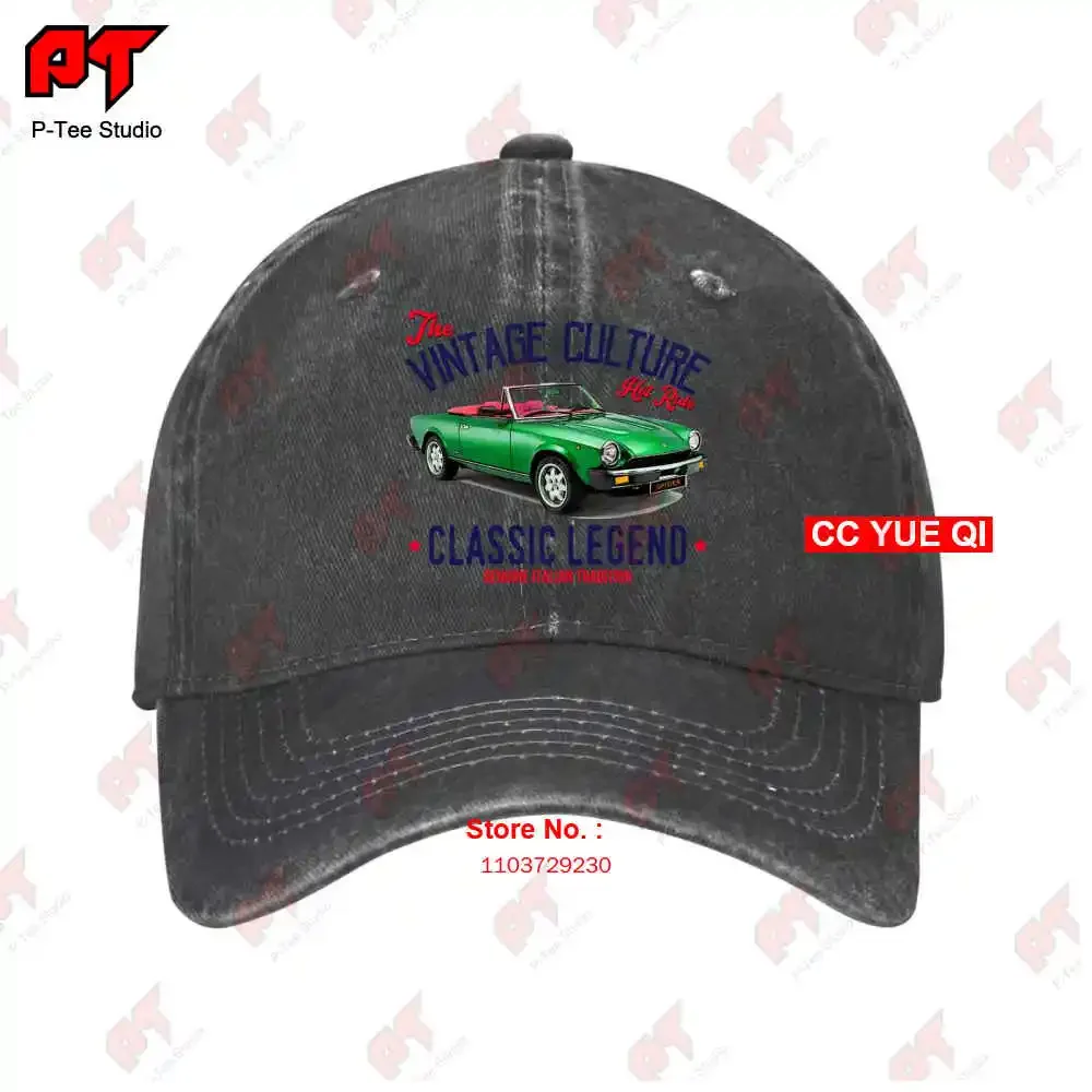 Italian Car Fiat 124 Spider Baseball Caps Truck Cap Q1S0