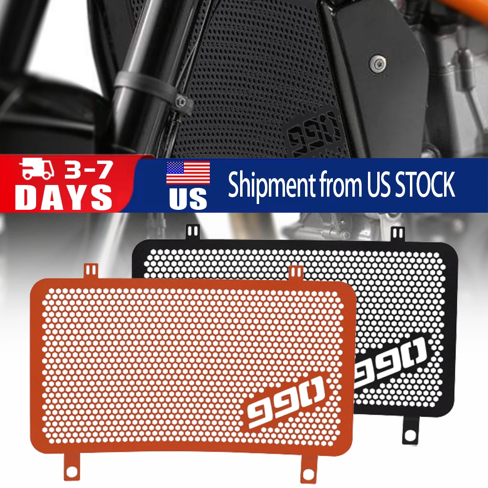 

ДЛЯ KTM 990 Superduke 2005 2006 2007 2008 2009 2010 2011 2012 2013 990 Запчасти для мотоциклов SUPER DUKE R Защитная крышка решетки радиатора