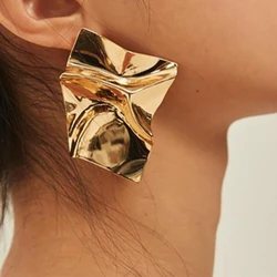 Exaggerated Irregular Drop Earings Women's Fashion Punk Square Geometric Earrings Dangle Wedding Party Ear Accesories Gifts K-