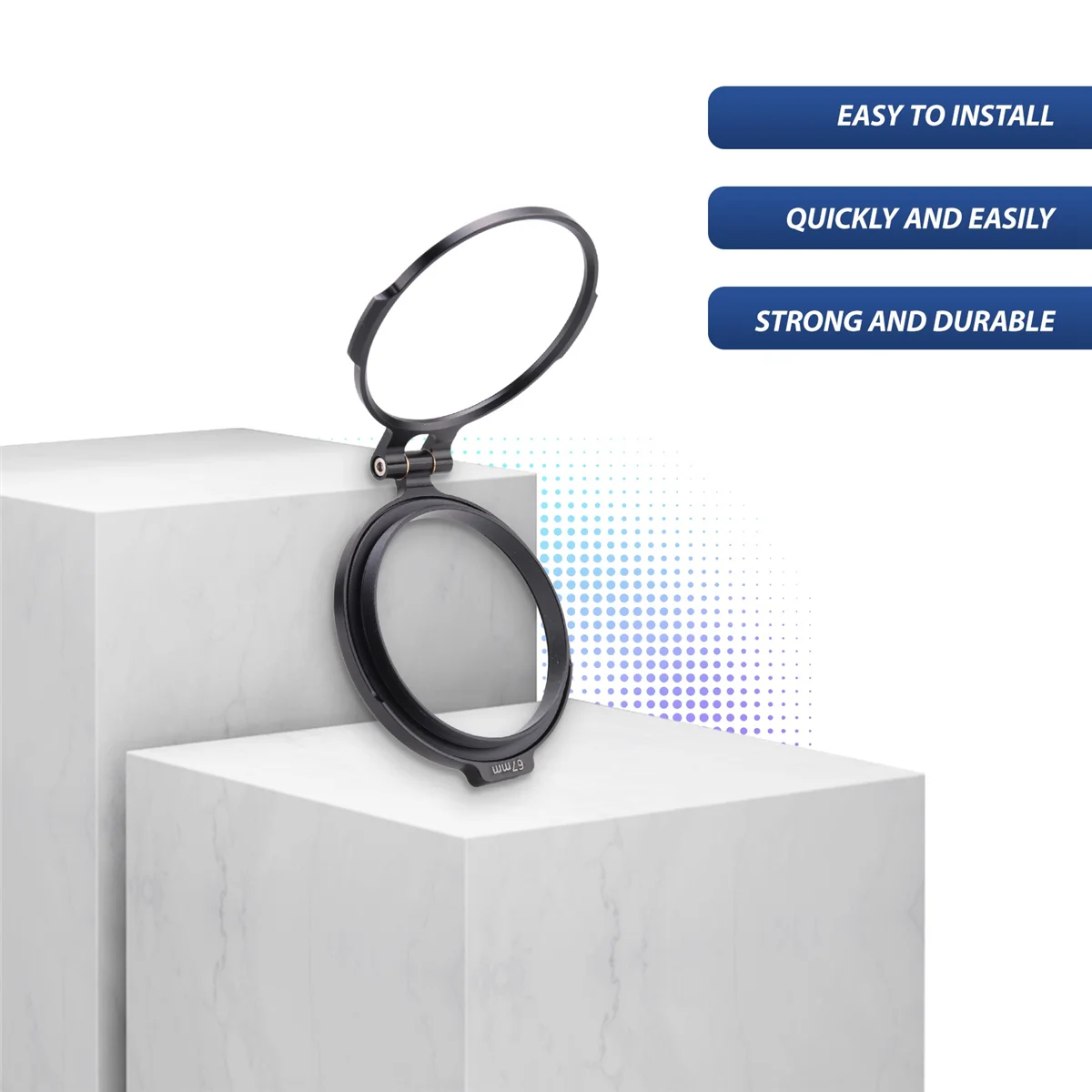 Быстросъемный фильтр для объектива зеркальной фотокамеры 67 мм