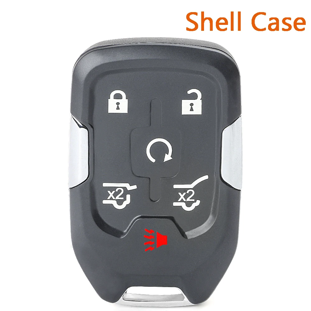 

KEYECU Remote Key Shell Case for Chevrolet Suburban Tahoe for GMC Yukon XL Denali 2015 2016 2017 2018 2019 2020 HYQ1AA HYQ1EA