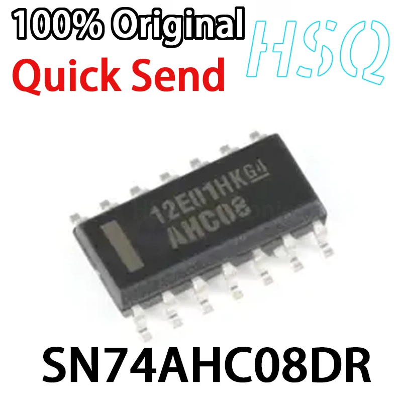 

10PCS Original SN74AHC08DR Screen Printing AHC08 SOIC-14 Four Way 2-input Positive AND Gate Logic IC