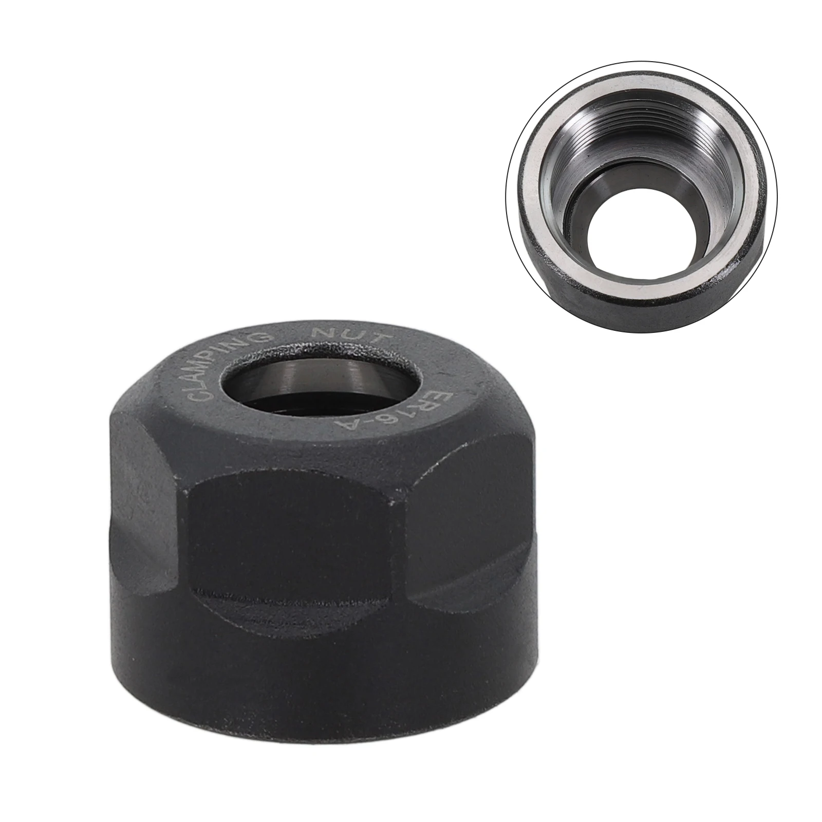 Practical ER16-A Type Clamp Nut ER16-A Type Clamp Nut Chuck Holder Lathe ER Nuts For ER CNC Milling Hardened Precision Ground