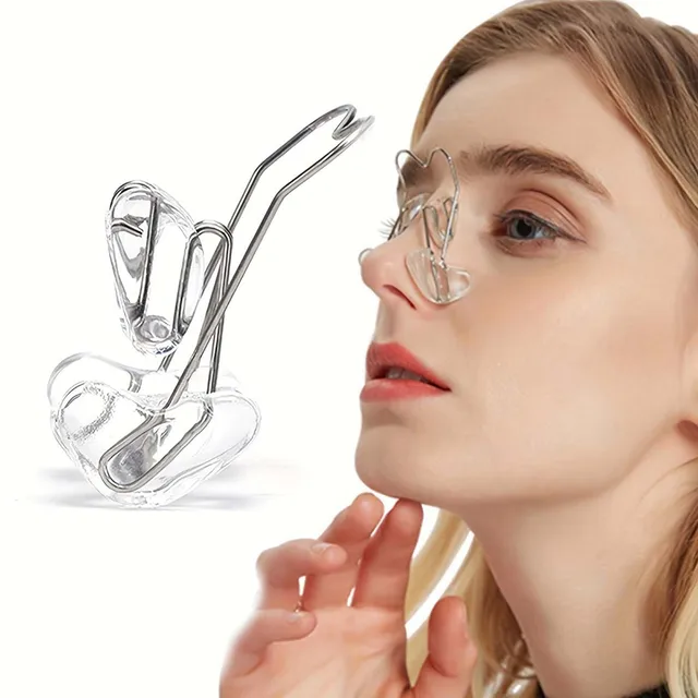 Piękny klips do nosa do nosa 3D urządzenie podwyższające mostek nosowy wąskie urządzenie do korekcji nosa Alar w kształcie litery U piękny klips do nosa