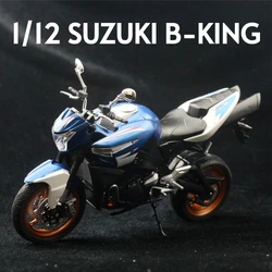 1/12 Suzuki B-King Racing Motorcycle Toy Car Model Diecast Vehicle Miniature 1:12 Collection Gift For Kid Children Boy