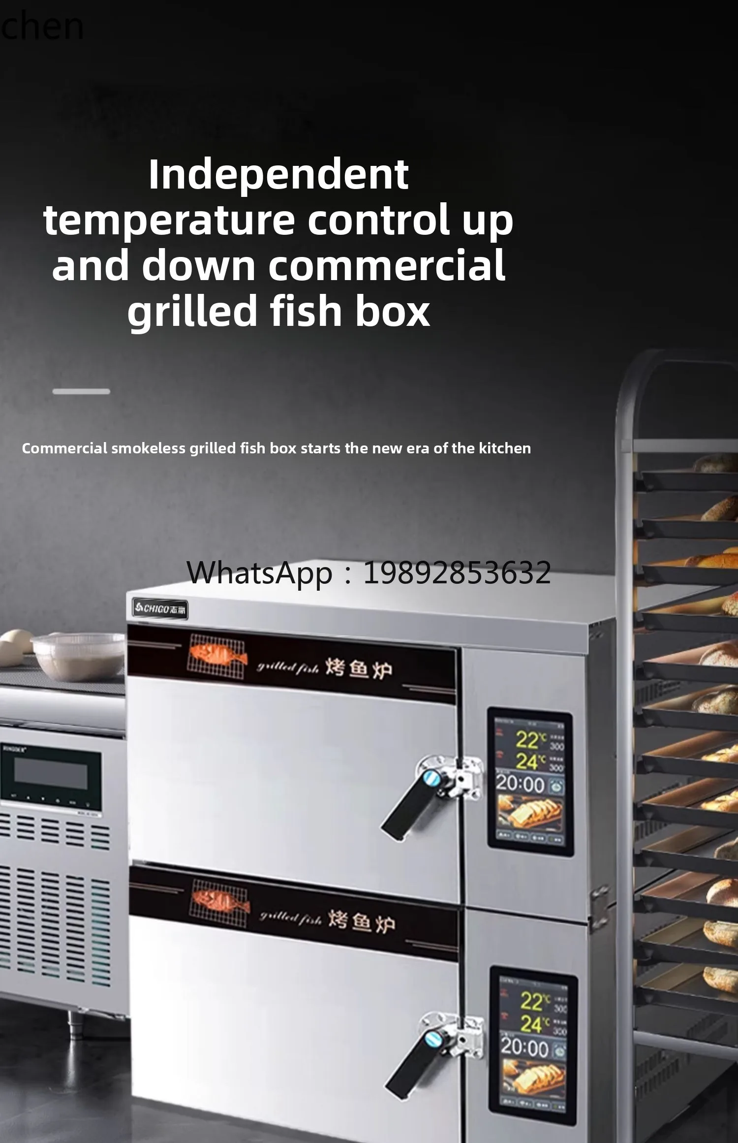 Commercial Furnace Electric Oven Intelligent Smokeless Fish Grill Electric Indoor Fish Grill