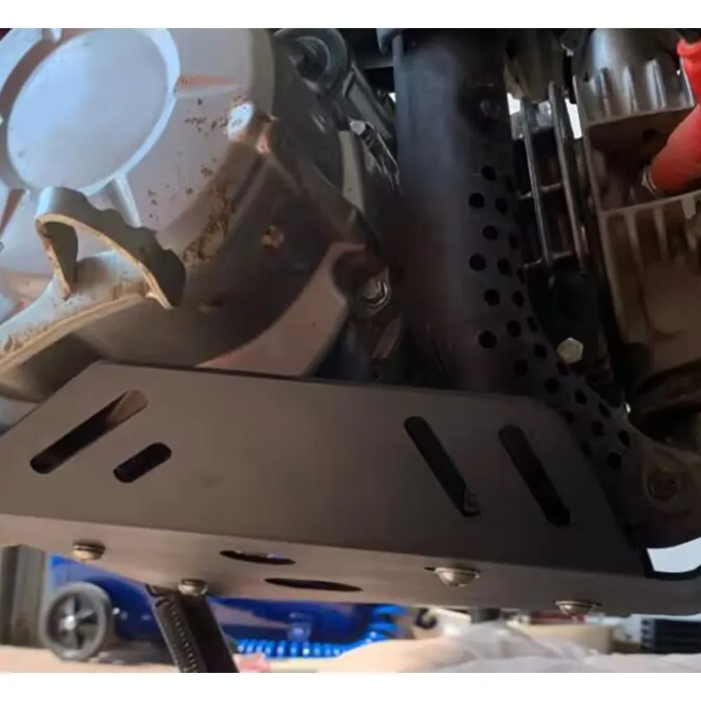 

FOR Honda CRF110F 2019-2021 2022 2023 2024 2025 Motorcycle Accessories Under Skid Plate Guard Engine Protector Cover Chassis Pan