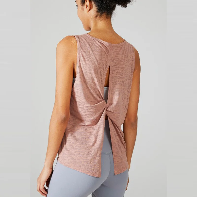 

Aiithuug Open Back Yoga Tops Casual Yoga Top Sleeveless Workout Tops Women Summer Athletic Tank Tops Sleeveless Shirts Beach