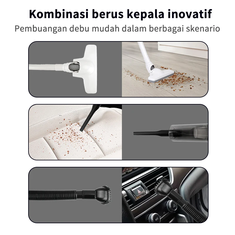 5-IN-1 Household Home Car Wireless Handheld Electric Dust Cleaning Vaccum Hand Held Sweeper Vacuum Cleaner Home Rechargeable