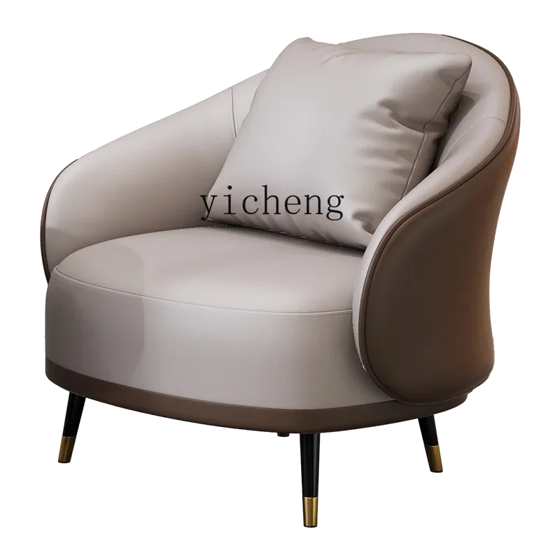 DSA  simple light luxury single sofa chair coffee table combination leisure hotel meeting guests negotiation tables and chairs